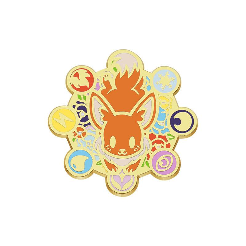 

Adorable Cartoon Pokmon Legendary Monster Enamel Pin Collectible Brooch For Fans FLXZ092