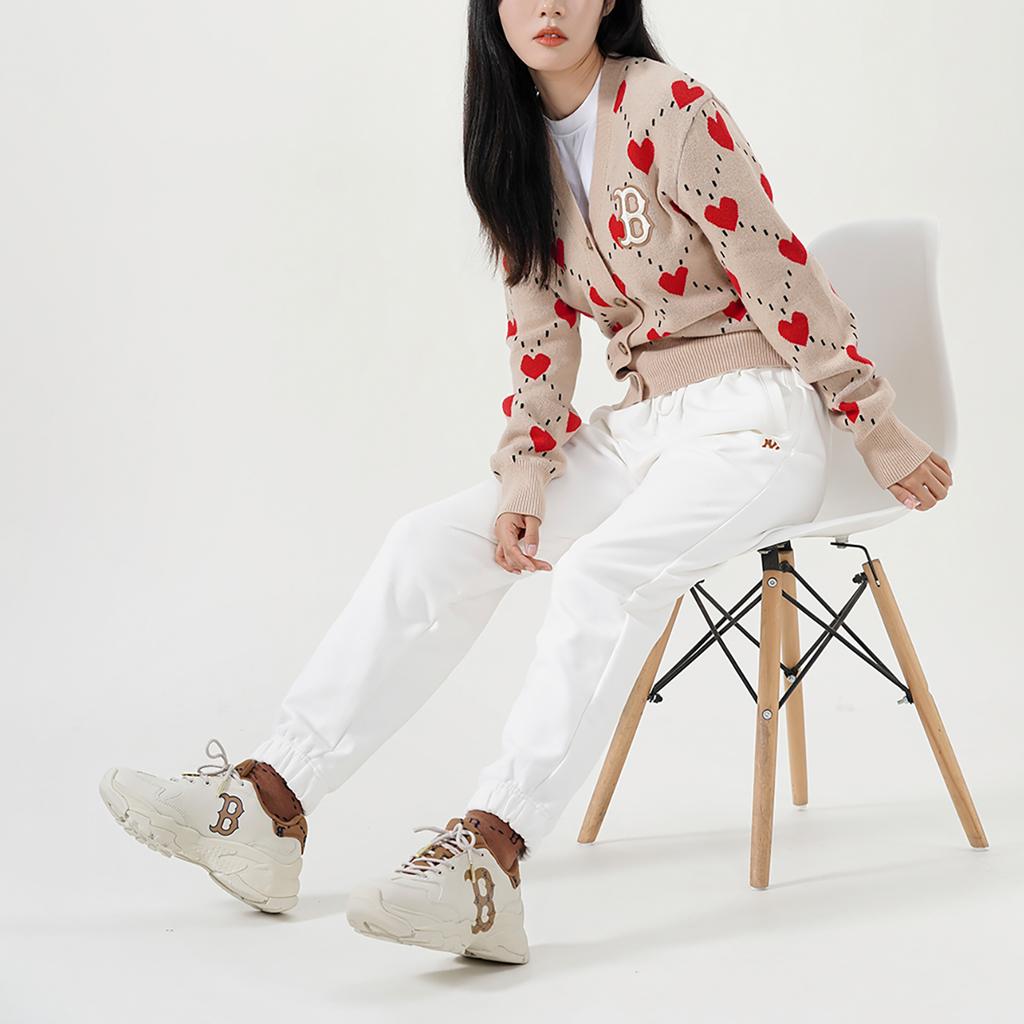 New MLB New York Yankees Knitted Sweatpants Unisex White 3APTB0724-50IVS