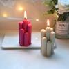 7 Irregular Cylindrical Silicone Moulds DIY Scented Candle Shapes Making Furniture Decoration Silicone Moulds