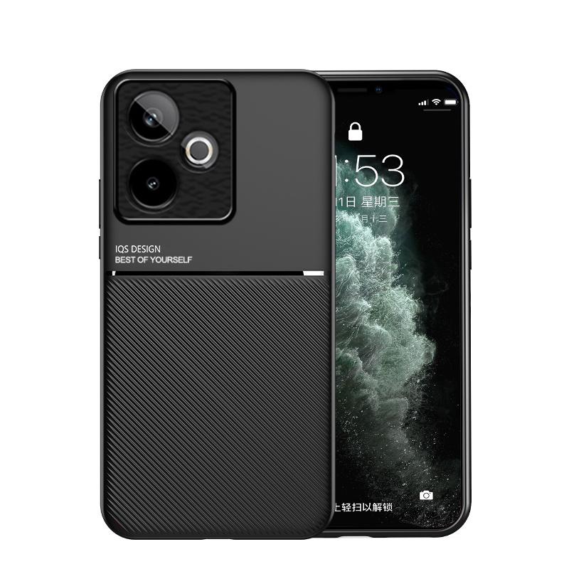 Luxury Magnetic Leather Soft Phone Case for Realme GT 7 Pro 7T 6 6T Neo 6 SE Silicone Protective Cover Capa Fundas Coque
