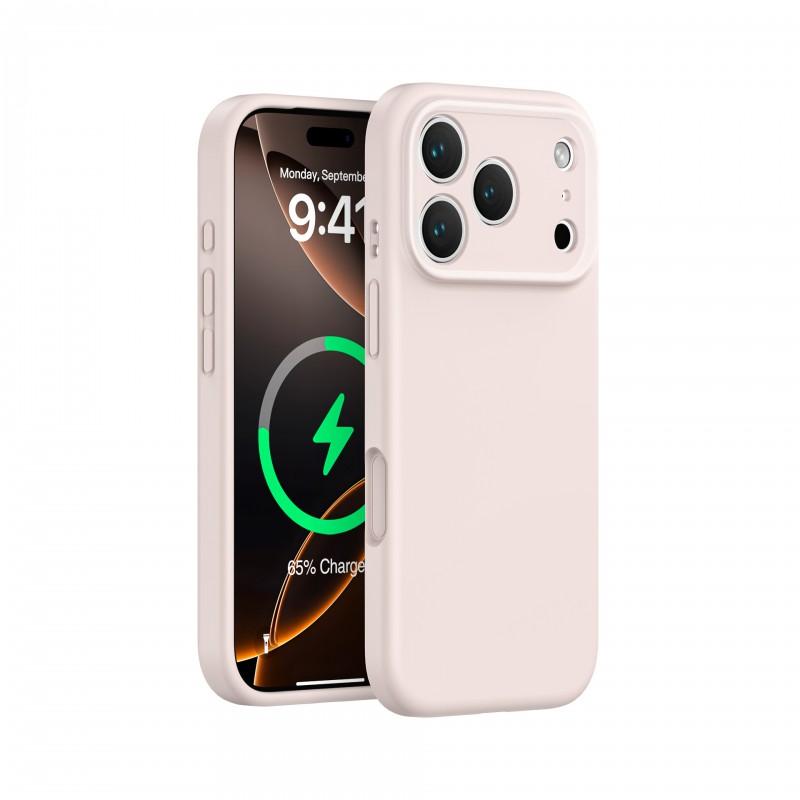 Liquid Silicone Magnetic Phone Case IPhone 17 Pro Max Full Coverage With Precise Cutouts Soft TPU Buttons