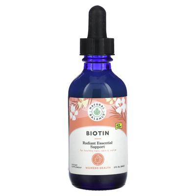 Liquid Biotin, Radiant Essential Support, 60Ml (2Fl Oz)