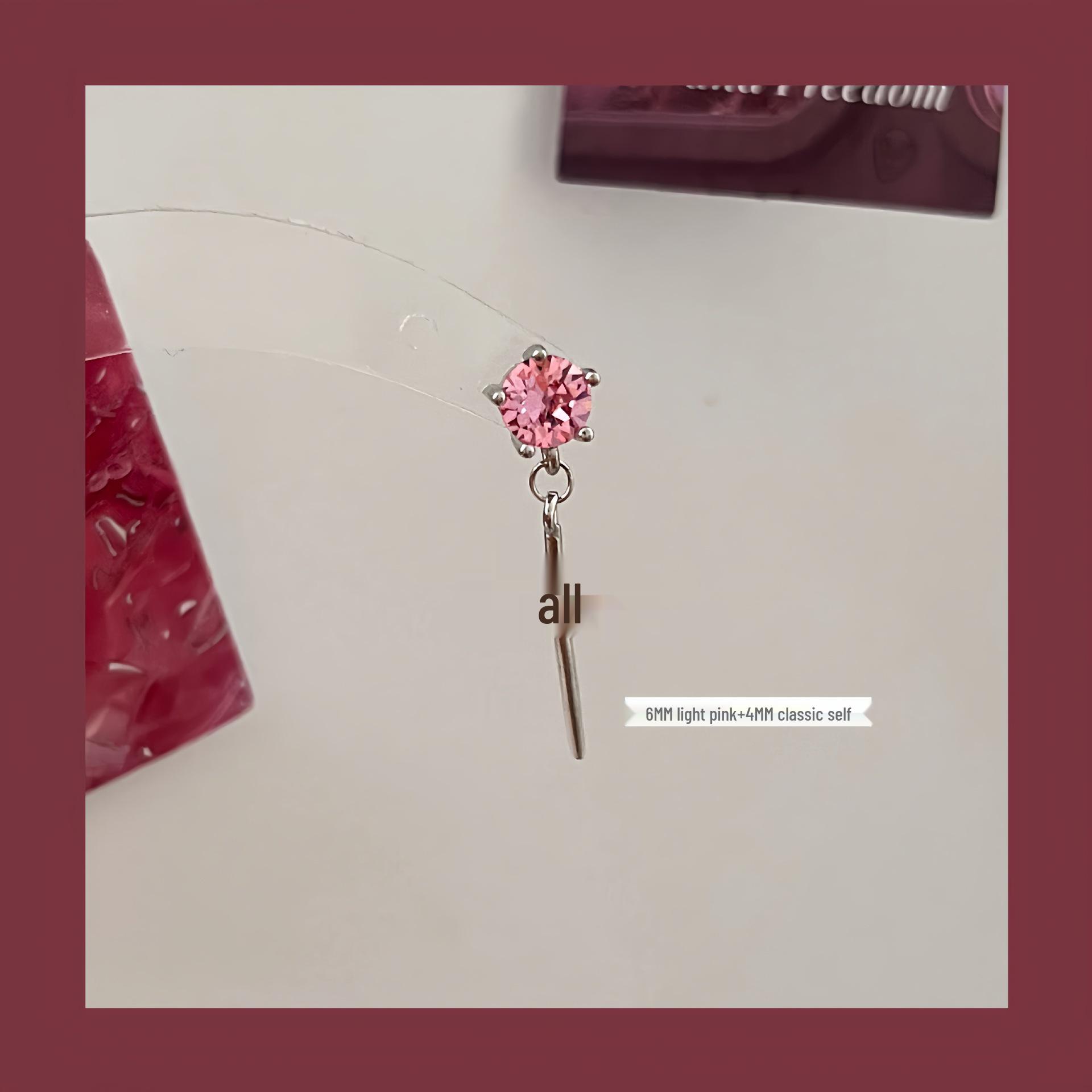 

Huazi Diamond Cross Earrings 6+4mm: Versatile Design Jewelry for Women 0.7 Thick * 11 Long {Interchangeable Colors}