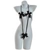 Adjustable One-Piece Christmas and New Year Lingerie with Big Bow Tie Straps (Style 2592)