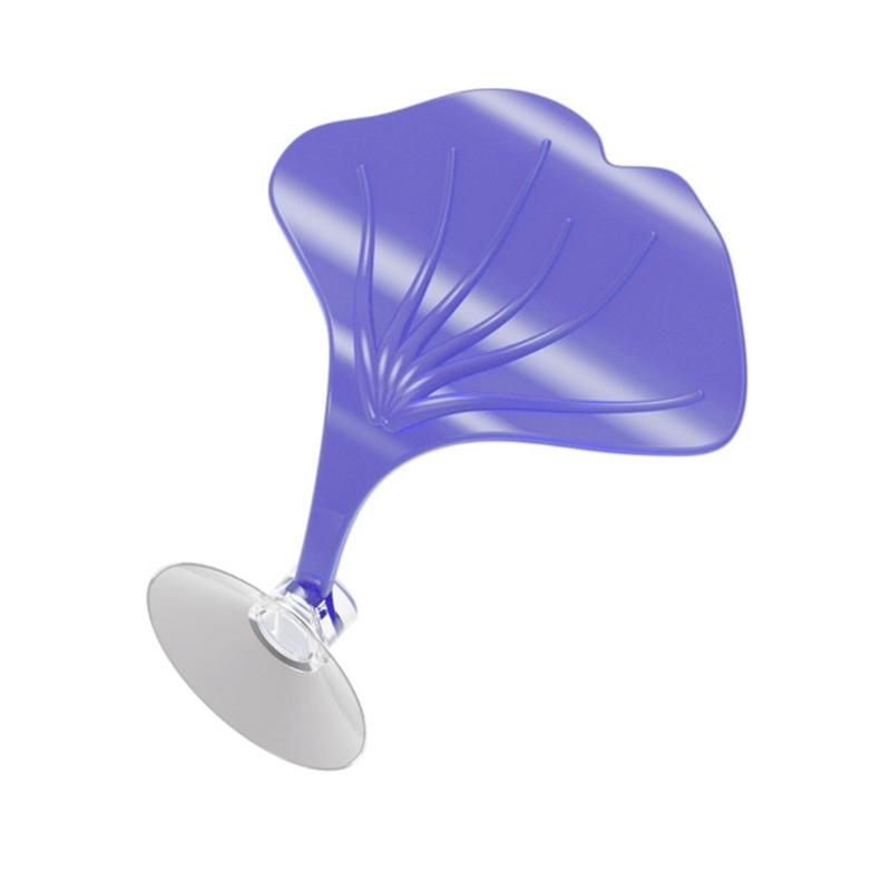 Lizards Basking Platform Tanks Accessories Leaf Shape Bearded Dragon Basking Platform with Suction Cup Decorations