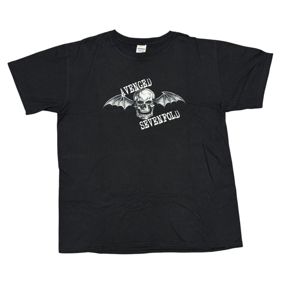 Avenged Sevenfold Shirt Large Metal Band Rock Tee Y2K Bullet For My Valentine Unisex T-Shirt S