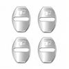 Lijk1 4Pcs Metal Car Door Lock Cover Protective Buckle Cover Sticker Tire Valve For VW GTI Polo Golf MK6 Passat Tiguan Arteon Jetta CC