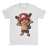 Tony Tony Chopper One Piece Grand Line TShirts Unisex Women Novelty Cotton Tee Shirt Short Sleeve T Shirt Gift Idea Clothing