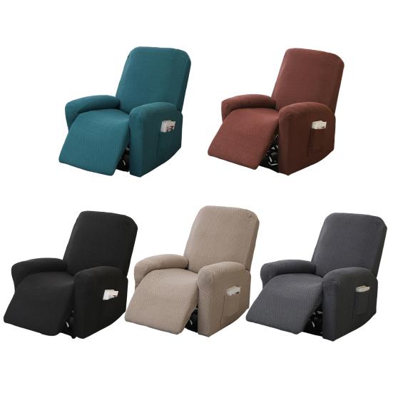 Husă Elastică pentru Fotoliu Reclinabil pentru Fotolii Reclinabile cu Un Singur Loc Protector Elastic pentru Fotoliu Reclinabil Lavabil la Mașină Husă Ajustată pentru Învelire Completă Protejează Petele