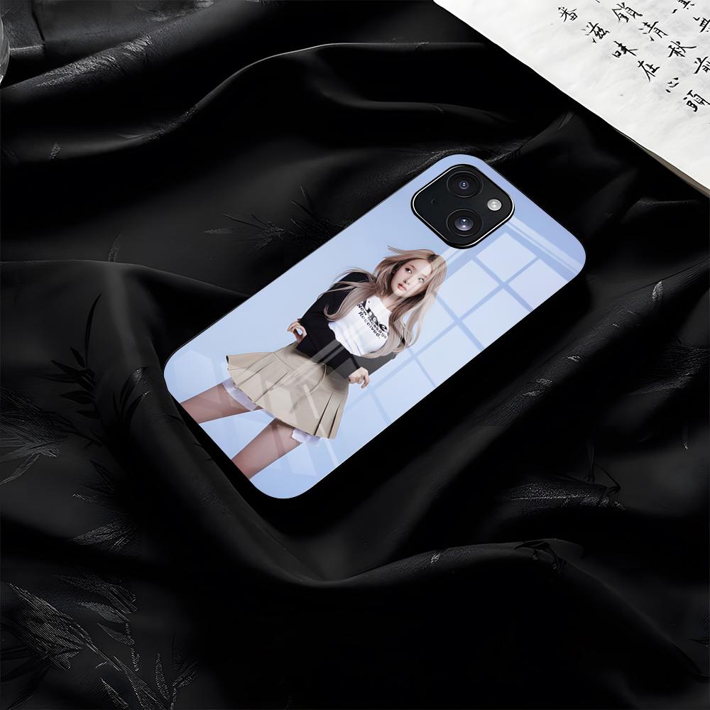 Kpop Girl Group Kiss Of Life Phone Case For IPhone 17 Pro Max 16 15 14 Pro Max 13 11 Plus Glass Cover