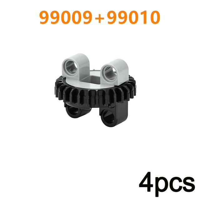 

DIY Technical Building Blocks Worm Rack Gear Parts Compatible with MOC Train Car Crane Model Classic Accessories for Children