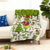 Home Bed Wool Blanket Christmas Edition Ultra Soft And Lightweight, Perfect For Beds, Sofas, And Couches Luxurious Micro Fleece Cozy And Warm Blanket