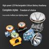 Outdoor Waterproof Rechargeable Headlamp