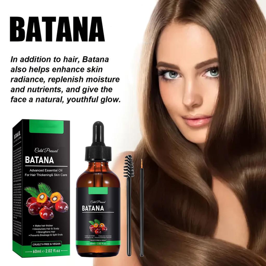 Batana For Hair Growth Oil,hair Growth Oil,hair Oil,Stimulates Hair Growth, Batana Moisturizes And Repairs Dryness, 60ml