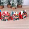 Christmas Decoration Wooden/plastic Train Home Decor Christmas Ornament Merry Christmas Decoration for Christma Deco
