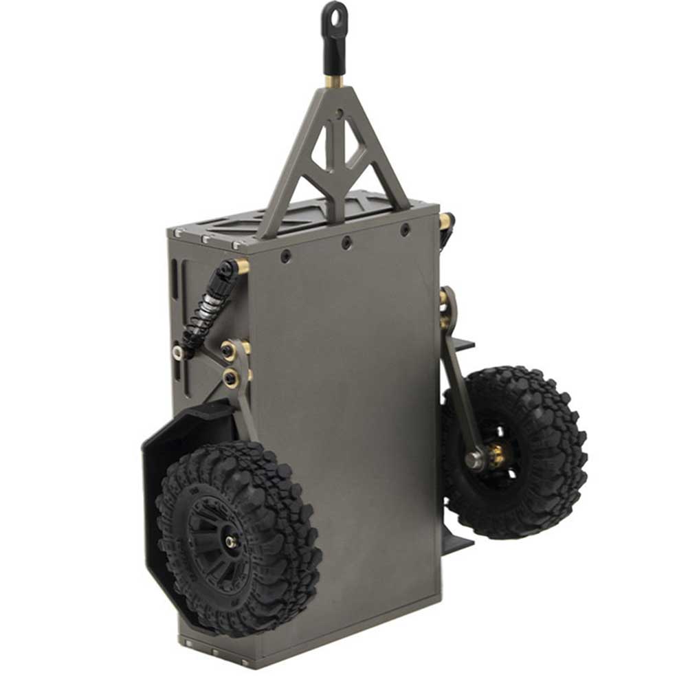 Aluminum Trailer For Hauling Behind Car Aluminum Alloy Utility Trailer Model RC-Car Modification Accessories