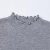 Xiangying Anti-Pilling Wool Blend Mock Neck Sweater