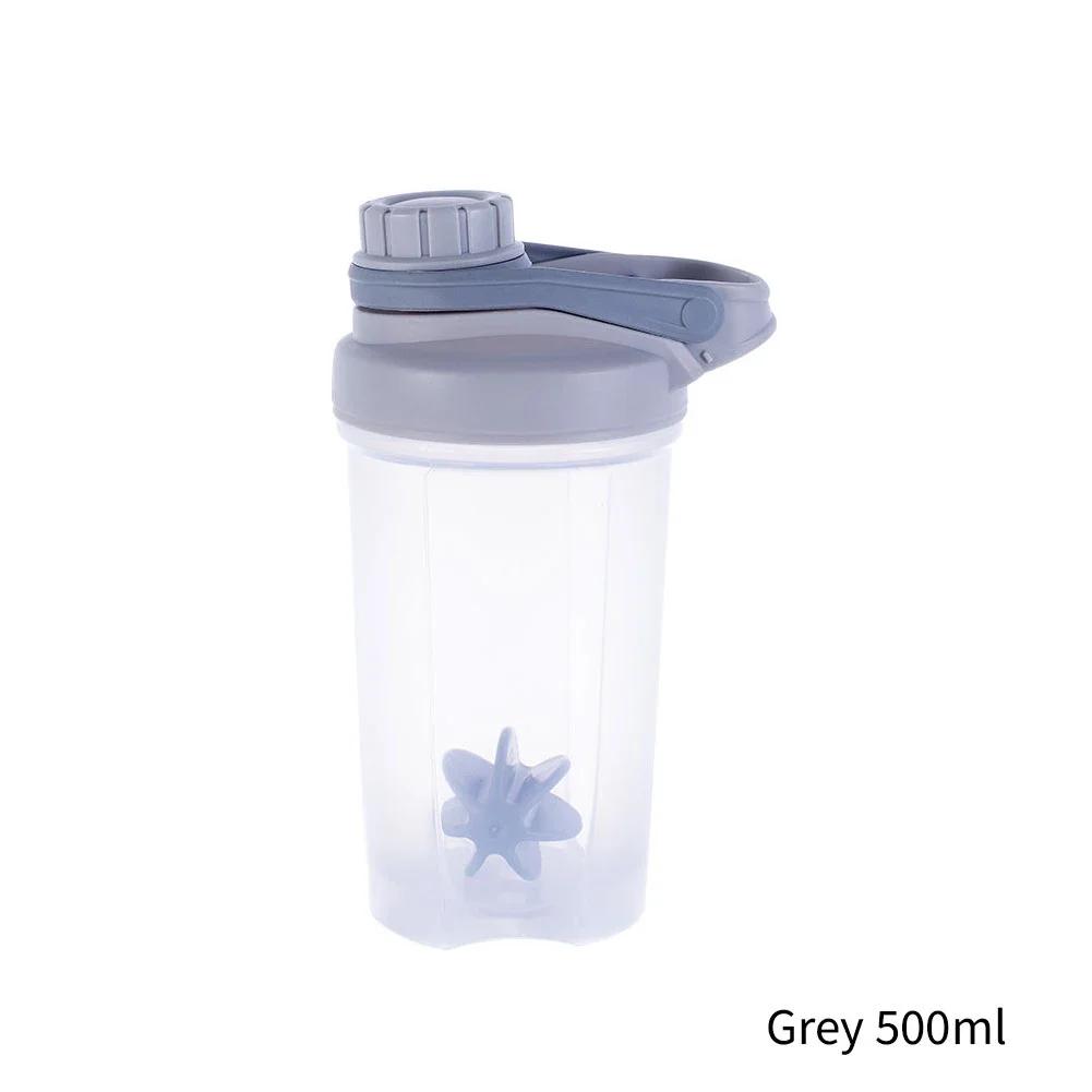 

500 мл/700 мл портативная бутылка для воды для питья пластиковая герметичная спортивная бутылка для протеинового шейкера бутылка для воды посуда для питья BPA FREE 500ml-700ml