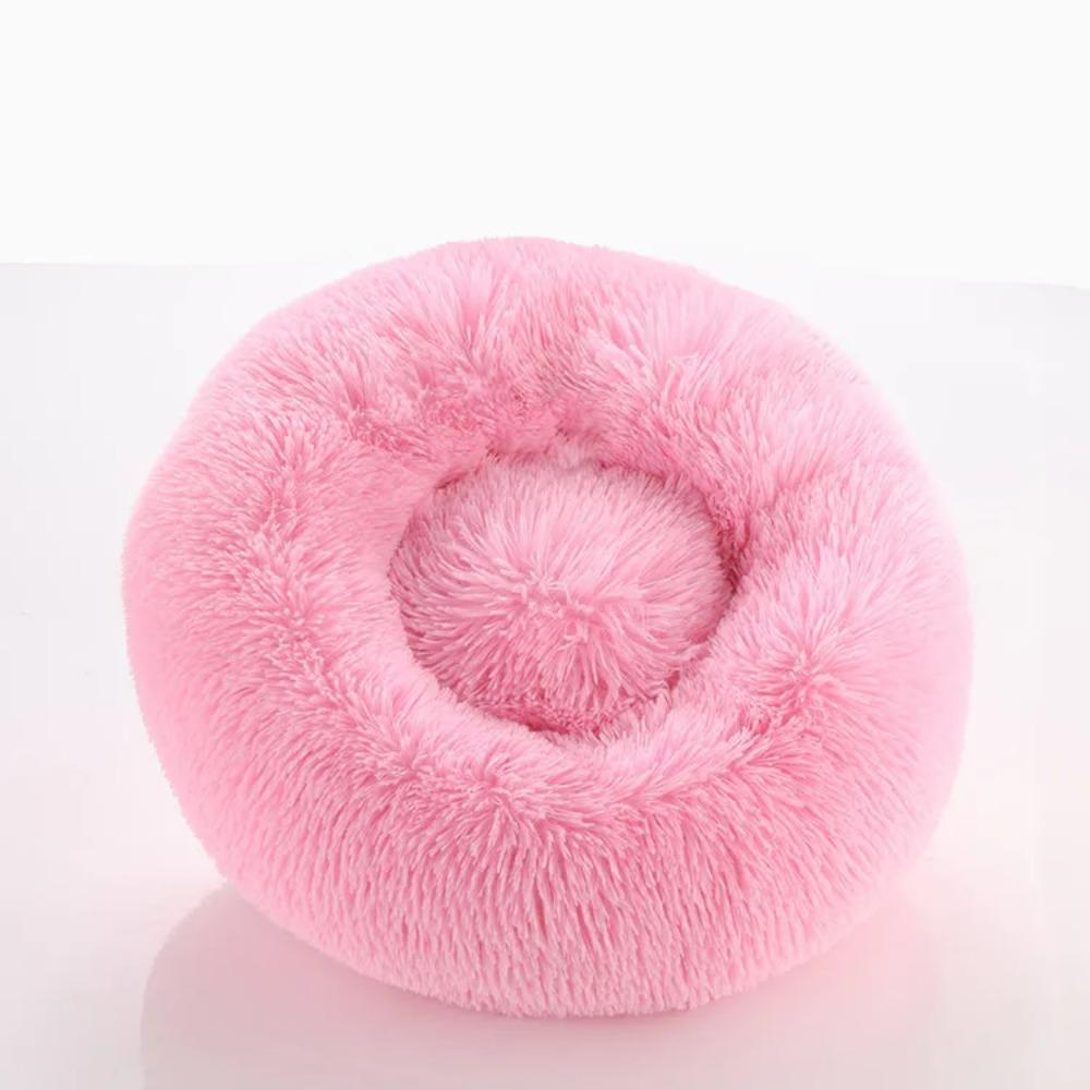 Creative Plush Warm and Breathable Circular Dog Bed Cat Bed Pet Bed Winter Thick and Comfortable Dog Bed Dog Mat Pet Supplies