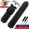 Originální kožený řemínek k hodinkám Pro Timex Tide TW2R55500 T2N720/721/739 TW2T76300 Řemínek k hodinkám 24*16mm konec pro uchycení Řemínky k hodinkám Příslušenství