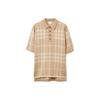Polo Shirts Men's Khaki Polo Collar Moderate Straight Fit 80684821