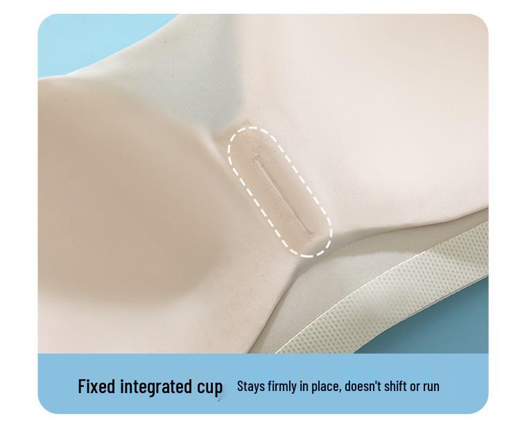 Seamless Anti-Slip Strapless Bandeau Bra - Invisible, Wire-Free, Cool Summer Design for Anti-Exposure & Comfort.