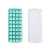 Food Grade Silicone Ice Cube Tray With Lid 24 Compartments Multi Purpose For  Cocktails And Baby Food