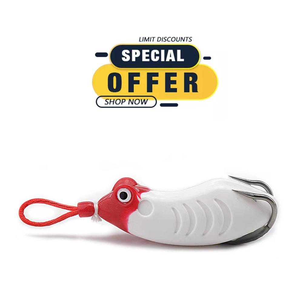 

Ограниченное специальное предложение 6,5 см 11 г лягушачий тип поверхностная мягкая приманка силиконовая приманка для рыбалки Thunder