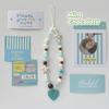 Ins Style Star Beaded Mint Chocolate Mobile Phone Lanyard For Ccd Camera