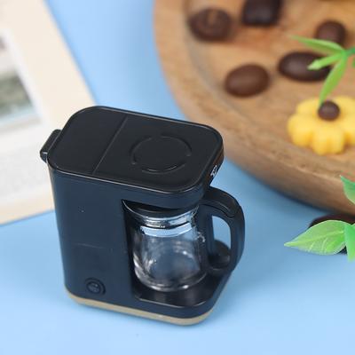 1:12 Dollhouse Miniature Coffeemaker Kitchen Coffee Machine Coffee Pot Doll Toy