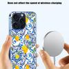Mittelmeer-Zitrone Klare Handyhülle Für Iphone 17 Air 16 Pro Max 15 Pro 14 Plus 17E 16E 11 13 12 Mini Hüllen Cases Fundas Cell T