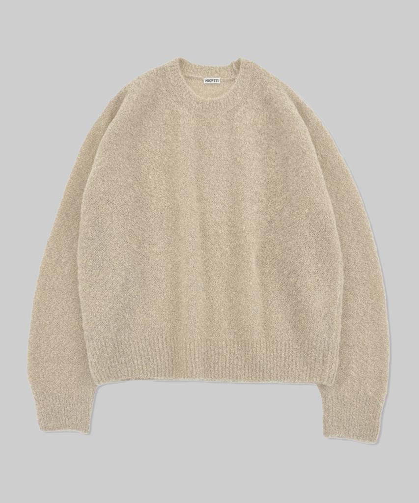 Peulob Kumo Round Knit Beige