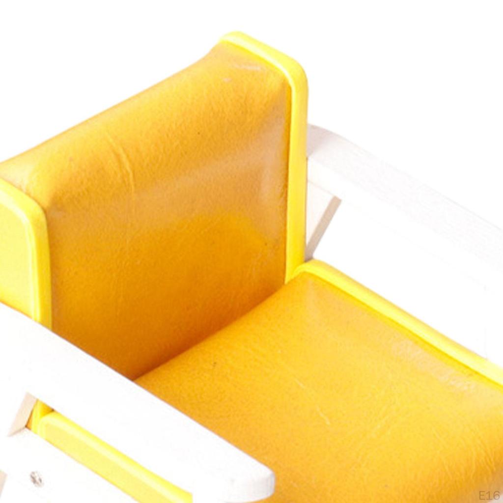 1:12 Scale Dollhouse Furniture, Miniature Sofa, Recliner, Accessories for Mini