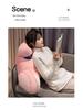 Cartoon Headboard Large Backrest Pillow for Student Dormitory: Soft Sofa, Bed, or Bay Window Reading and Lumbar Support Cushion