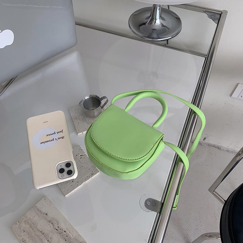 Summer versatile bag texture mini messenger bag niche handbag women's new trendy