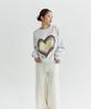 Peulleio Fl Sweatshirt 2 T-Shirt_Melange Gray