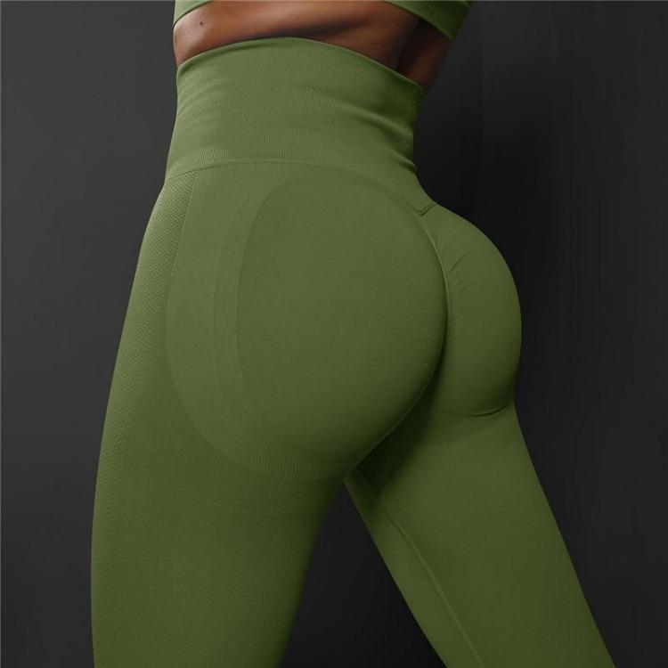 Nessaj Seamless High Waist Yoga Tights Women Scrunch Butt Workout Leggings Gym Fitness Slim Pants