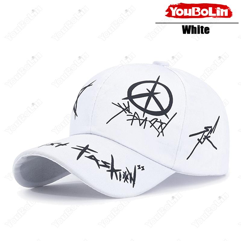 Mens Cap Womens Summer Cap Sun Hat Uv Protection Hats Korean Graffiti Baseball Cap Youth Outdoor Sports Casual