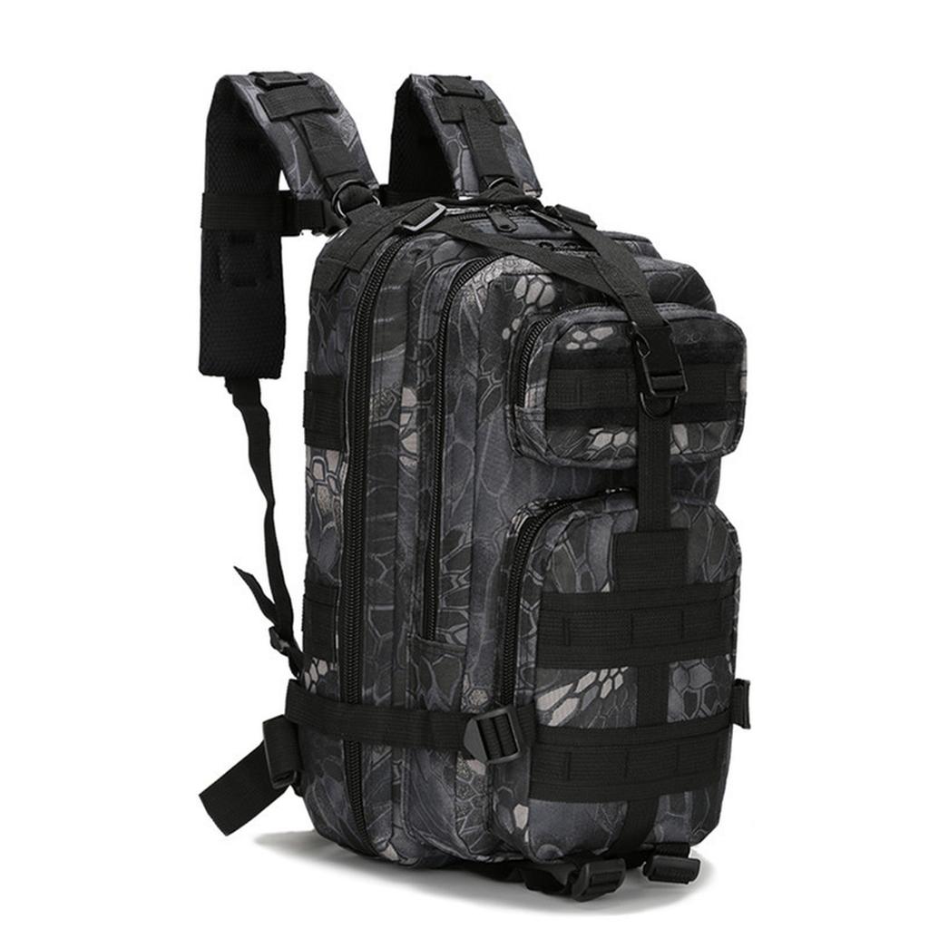30L Tasche Outdoor Sport Bergsteigen Tasche Oxford Camouflage 3p Rucksack für Camping Reisen 11 Farben