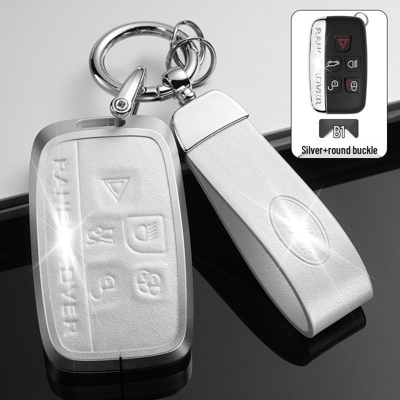 Land Rover Key Case for Range Rover, Evoque, Velar, Defender, Discovery, Sport, Freelander