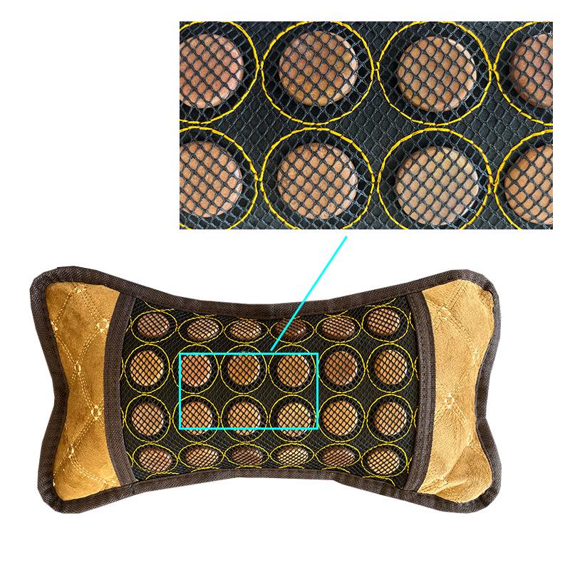 Sibin Jade Cervical Pillow: Multifunctional Neck and Shoulder Protector with Hot Compress