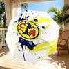Club America Print Automatic Open Close Umbrella, Portable Foldable Umbrella, for Outdoor Commute Camping Trip, Ideal Birthday Gift