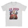 Lil Peep Men's T Shirt Vintage Tees Short Sleeve Crew Neck T-Shirt Pure Cotton Unique Clothing