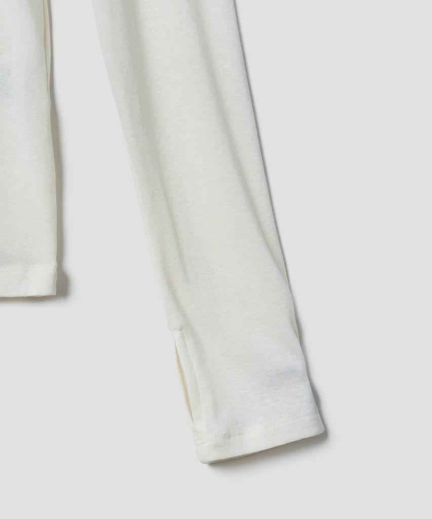 TTUDEMENT Basic Roll-Neck Pullover_Ivory