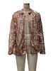 Europäische & Amerikanische Lässige Paillettenrevers Langarmjacke