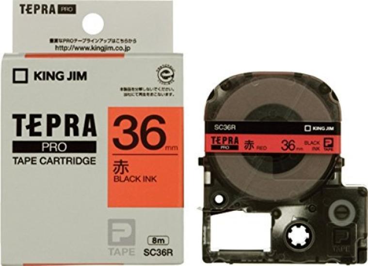 

King Jim PRO Tape Cartridge with Color 00038914 of Labels, SC36R, (Pack 3)