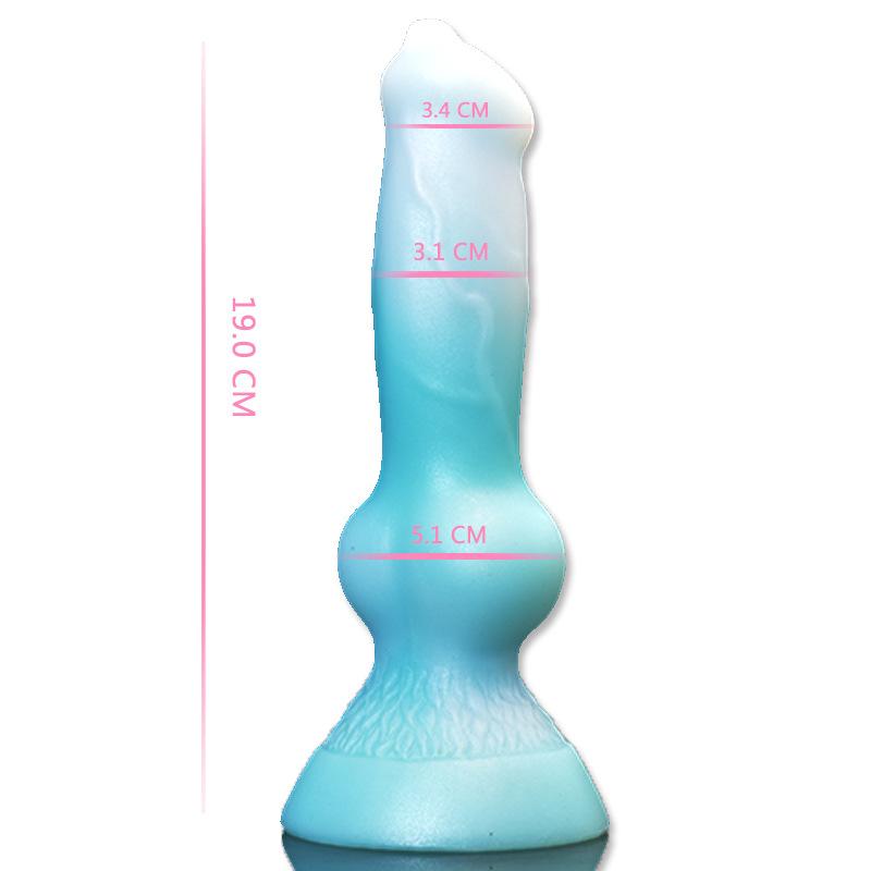Female Dildo Alien Dog Dildo Simulation Animal Cannon Machine Masturbator Multi-color Vaginal Stimulation Adult Erotic Sex