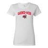 Gardner-Webb Bulldogs Arch Logo Womens Shirt - White