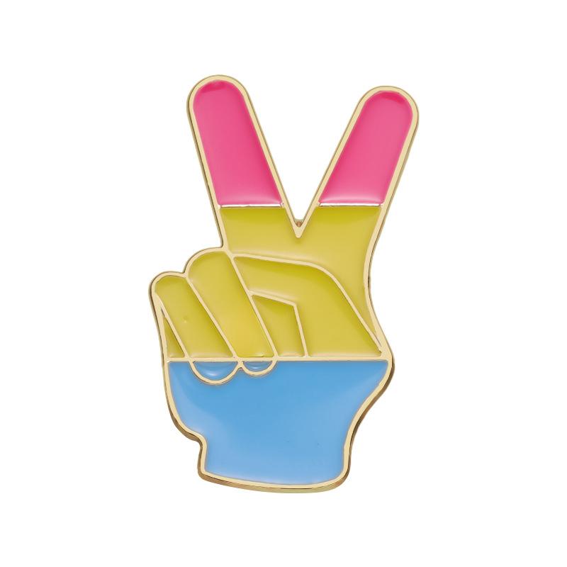 Rainbow Colorful Flag Enamel Pin Funny Brooch Cartoons Badge For Bags Jeans Hoodies Denim Lapel Pin Jewelry Kids Best Gift