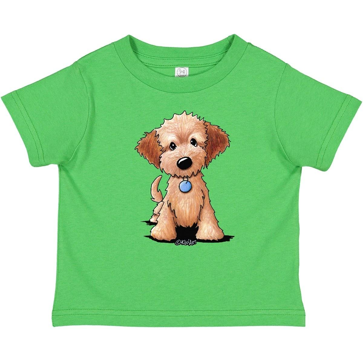 Inktastic KiniArt Mini Goldendoodle Toddler T-Shirt - KiniArt Puppy Dog Kim Dogs 110